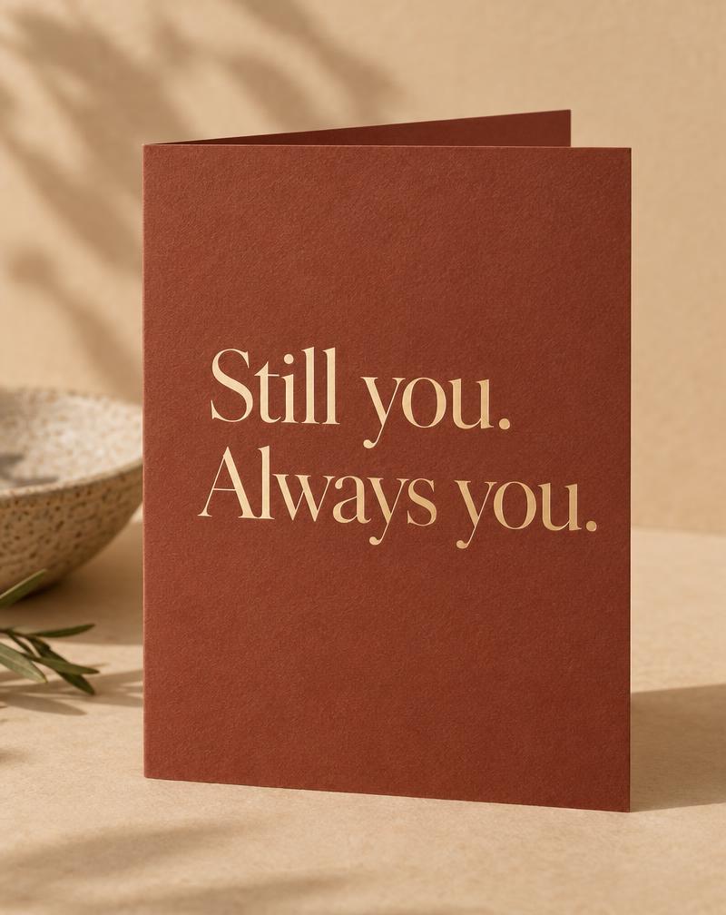 Anniversary card design