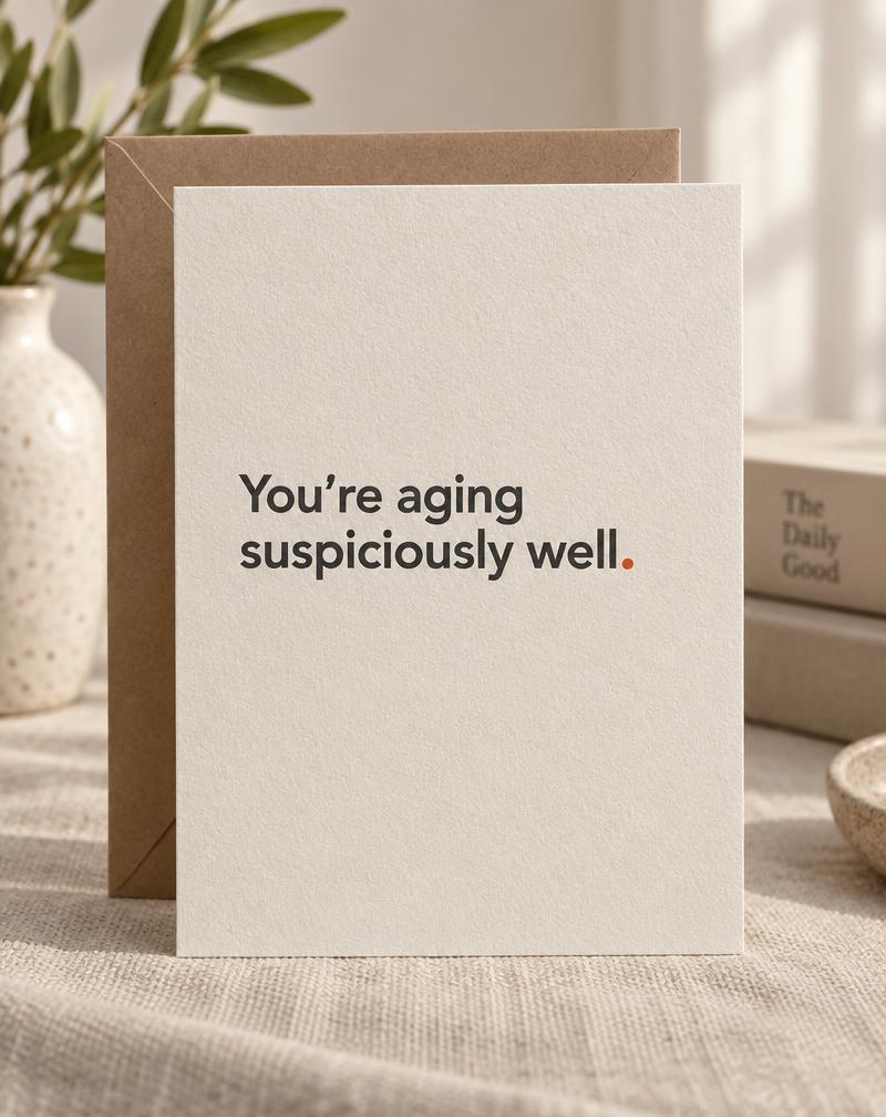 Suspiciously Well card