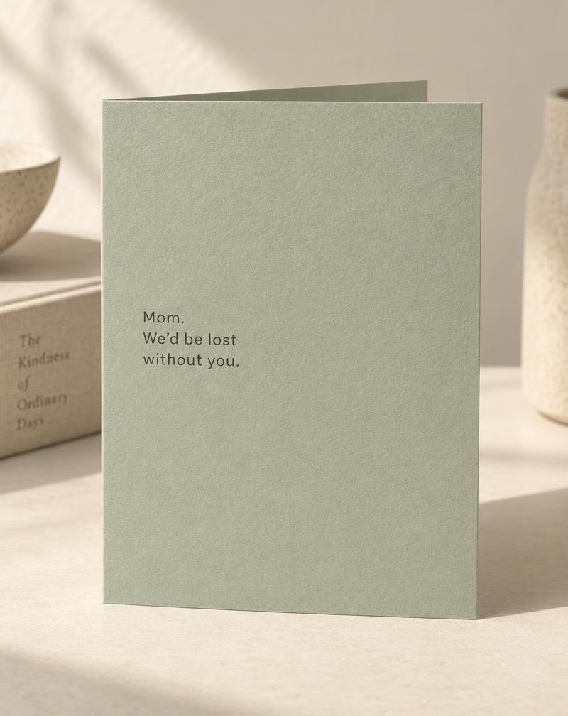 Mother's Day card design